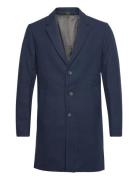 Jjemorrison Wool Coat Sn Uldfrakke Frakke Blue Jack & J S