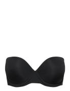 Push Up Strapless Lingerie Bras & Tops Push Up Bras Black Calvin Klein