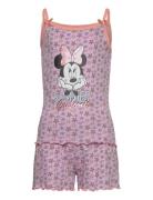 Pyjama Pyjamassæt Purple Minnie Mouse