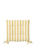 Franca Hynde Home Textiles Seat Pads Yellow Broste Copenhagen