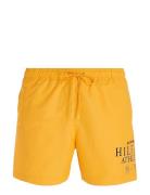 Medium Drawstring Badeshorts Orange Tommy Hilfiger