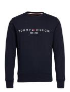 Tommy Logo Sweatshirt Tops Sweatshirts & Hoodies Sweatshirts Blue Tomm...