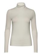 Slim Ls Turtleneck Tops T-shirts & Tops Long-sleeved Cream GANT