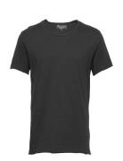 Crew-Neck Relaxed T-Shirt Tops T-Kortærmet Skjorte Black Bread & Boxer...