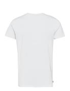 Bamboo Tee Tops T-Kortærmet Skjorte White Resteröds