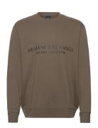 Sweatshirts Tops Sweatshirts & Hoodies Sweatshirts Khaki Green Armani ...