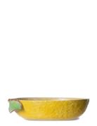Bowl Lemon Home Tableware Bowls & Serving Dishes Serving Bowls Yellow ...