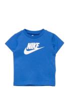 Nkb Nike Futura Ss Tee Sport T-Kortærmet Skjorte Blue Nike