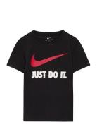 Te-S/S Tee Sport T-Kortærmet Skjorte Black Nike