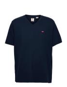 Original Hm Vneck Dress Blues Tops T-Kortærmet Skjorte Navy LEVI´S Men