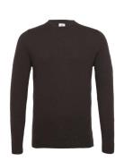 Hasse Sweater Tops Knitwear Round Necks Brown Urban Pi Ers