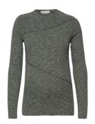 Mlreeve L/S Jrs Top Tops T-shirts Long-sleeved T-Skjorte Grey Mamalici...