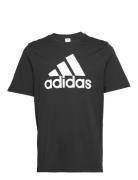 Essentials Single Jersey Big Logo T-Shirt Sport T-Kortærmet Skjorte Bl...