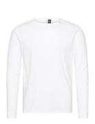 Long-Sleeved T-Shirt Regular Tops T-Langærmet Skjorte White Replay