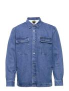 Workwear Overshirt Tops Overshirts Blue Lee Jeans