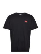 Sign Off Tee Tops T-Kortærmet Skjorte Black Wrangler