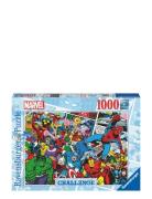 Challenge Marvel 1000P Toys Puzzles And Games Puzzles Classic Puzzles ...
