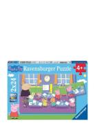 Peppa Pig 2X24P Toys Puzzles And Games Puzzles Classic Puzzles Multi/p...