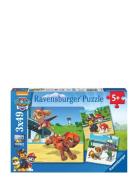3X49P Paw Patrol Toys Puzzles And Games Puzzles Classic Puzzles Multi/...