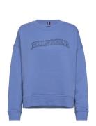 Rlx Tonal Hilfiger O-Nk Swtshirt Tops Sweatshirts & Hoodies Sweatshirt...