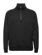 Modal Comfort High Neck Half Zip Tops Sweatshirts & Hoodies Sweatshirt...