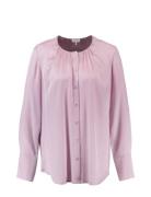 Blouse 1/1 Sleeve Tops Blouses Long-sleeved Pink Gerry Weber
