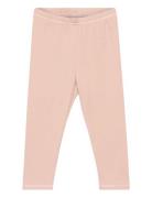 Cozy Me Leggings Baby Bottoms Leggings Pink Müsli By Green Cotton