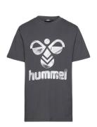 Hmlsofus T-Shirt S/S Sport T-Kortærmet Skjorte Grey Hummel