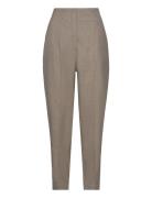 Hailey 018 Sand Brown Mix Bottoms Trousers Suitpants Brown FIVEUNITS