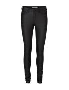 Vmseven Nw Ss Smooth Coated Pant Noos Bottoms Jeans Skinny Black Vero ...