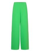 Slftinni-Relaxed Mw Wide Pant N Noos Bottoms Trousers Wide Leg Green S...
