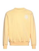 Darren Sweatshirt Tops Sweatshirts & Hoodies Sweatshirts Yellow Les De...