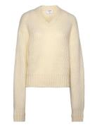 Structure Sweater Tops Knitwear Jumpers Yellow Filippa K
