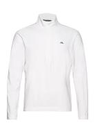 Luke Half Zip Mid Layer Sport Sweatshirts & Hoodies Sweatshirts White ...