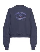 Tjw Rlx Worldwide Raglan Crew Tops Sweatshirts & Hoodies Sweatshirts N...