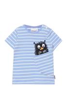 Stinky T-Shirt Tops T-Kortærmet Skjorte Blue Martinex