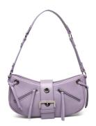 Y2K Shoulder Bag Bags Top Handle Bags Purple Gina Tricot