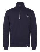 Toulon Half-Zip Sweatshirt Tops Sweatshirts & Hoodies Sweatshirts Navy...