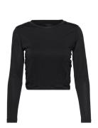 Ada Slinky Top Tops T-shirts & Tops Long-sleeved Black AllSaints