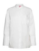 Banni Tops Shirts Long-sleeved White Custommade