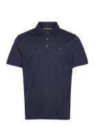 Sleek Mk Polo Tops Polos Short-sleeved Navy Michael Kors