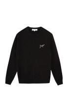 Choiseul Bonjour Tops Knitwear Jumpers Black Maison Labiche Paris