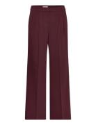 2Nd Mille - Daily Sleek Bottoms Trousers Wide Leg Brown 2NDDAY