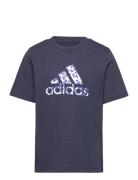 G Animal Tee Sport T-Kortærmet Skjorte Navy Adidas Performance