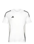 Tiro24 Jersey Sport T-Kortærmet Skjorte White Adidas Performance