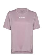 Terrex Multi T-Shirt Sport T-shirts & Tops Short-sleeved Pink Adidas T...