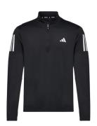 Own The Run Half-Zip Sport Sweatshirts & Hoodies Sweatshirts Black Adi...