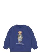 Polo Bear Fleece Sweatshirt Tops Sweatshirts & Hoodies Sweatshirts Blu...