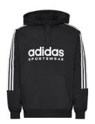 M Tiro Hoodie Sport Sweatshirts & Hoodies Hoodies Black Adidas Sportsw...