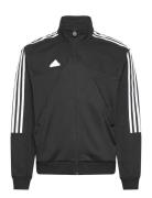 M Tiro Tt Q1 Sport Sweatshirts & Hoodies Sweatshirts Black Adidas Spor...